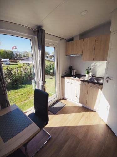 Kitchen, City Camping Hjørring in Hjorring