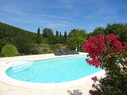 Villa de 4 chambres avec piscine privee jardin amenage et wifi a Leobard - Accommodation - Léobard