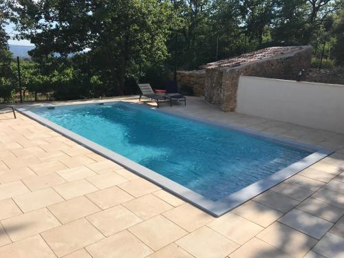 A szálláshely kívülről, La Bastide de l'Olivier in Flassan