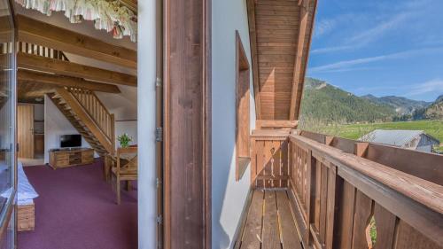 Balkon/teras, Apartmanovy dom Vila Maros in Demanovska Dolina