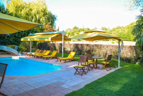 Appartement d'une chambre avec piscine partagee jardin clos et wifi a Forcalquier