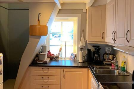 virtuve, Narnia Lodge Lofoten in Gimsoy