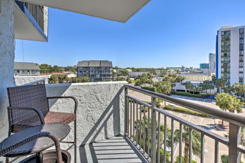Blue Water Beachfront Condo 2 Mi to SkyWheel! in Myrtle Beach, USA
