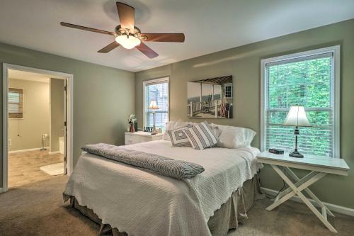 Lakefront House with Private Dock and Fire Pit! in Madison (GA)