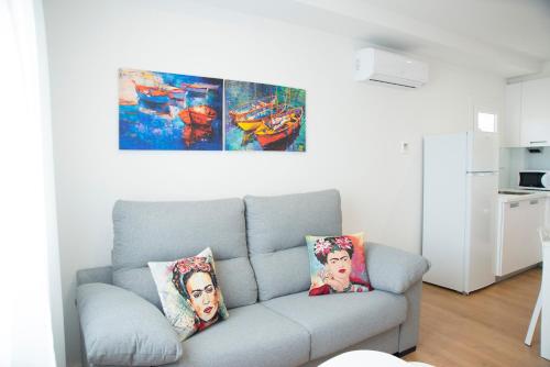 L2 Apartamento O Grove Centro 2 hab con Aire Ac Parking