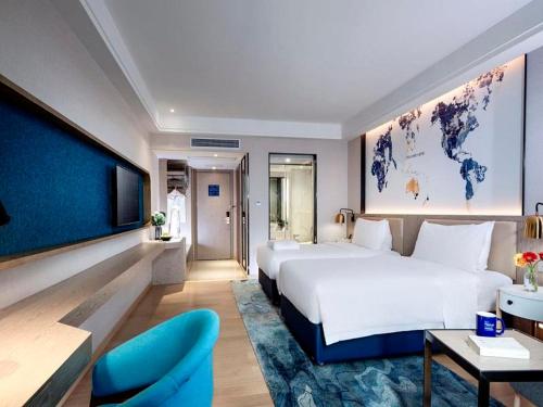2 twin beds