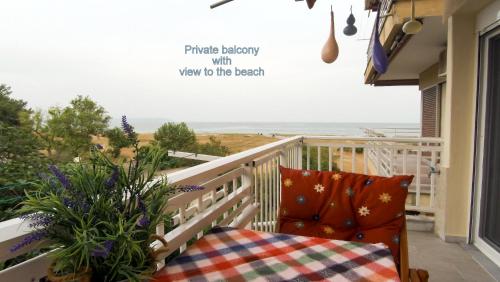 Balkons/terase, Medusa Beach Apartment, Asprovalta in Riviera (Thessaloniki)