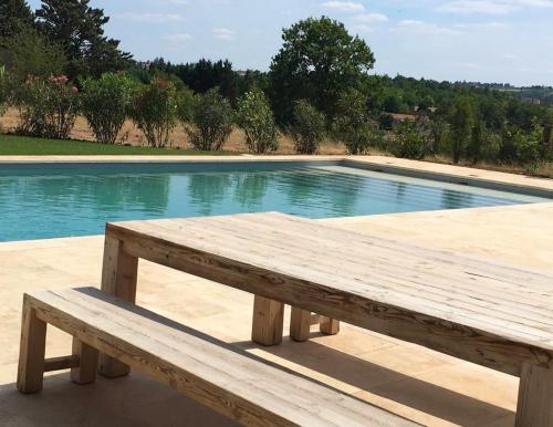 Villa de 6 chambres avec piscine privee jardin amenage et wifi a Cahors - Location, gîte - Cahors