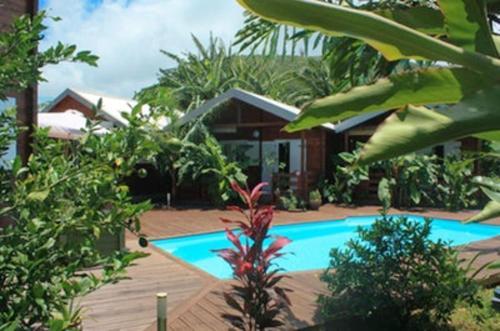 Bungalow d'une chambre avec piscine partagee jardin amenage et wifi a Vincendo Saint Joseph - Location saisonnière - Saint-Joseph