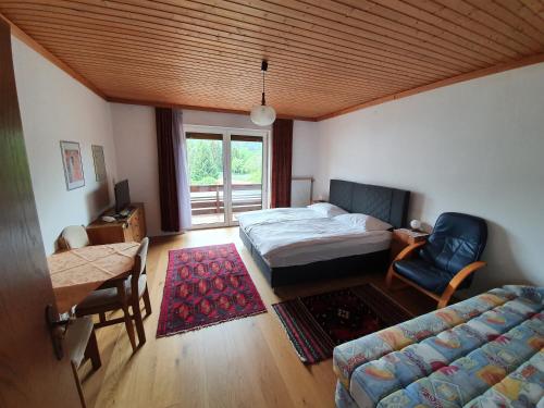 Studio with Balcony