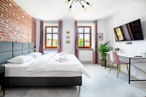 B&B Zgorzelec - Blick Apartments - Riverview Soft Loft - Bed and Breakfast Zgorzelec