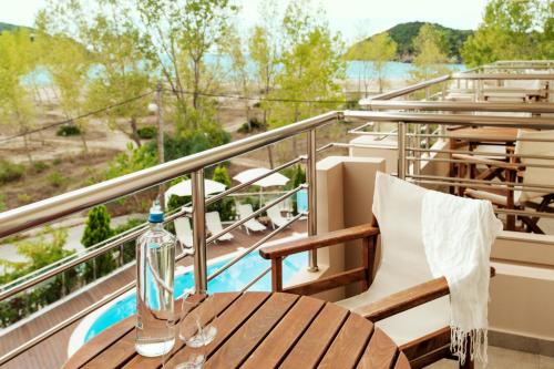Balcony/terrace, Ammos Bay in Ammoudia