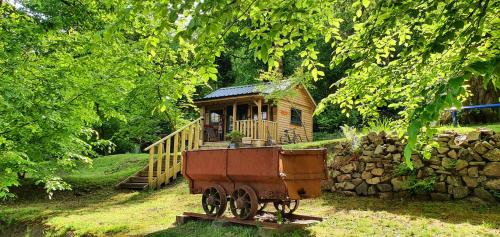 Miners Log Cabin, , West Wales