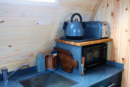 Konyha, Cairnfold Cabins in Kilsyth