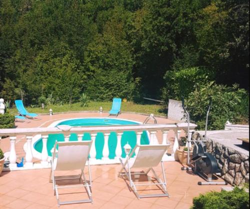 5 bedrooms villa at Jadranovo 100 m away from the beach with sea view private pool and enclosed garden
