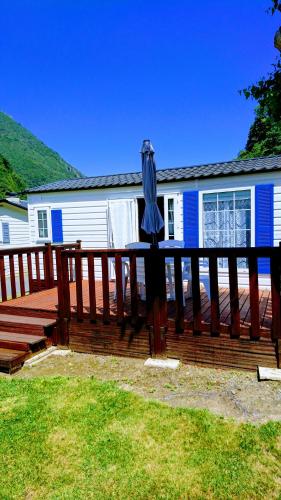 Bungalow de 2 chambres avec jardin amenage et wifi a Cauterets a 3 km des pistes - Location saisonnière - Cauterets