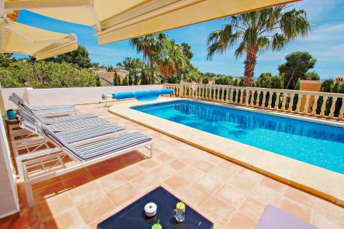 Michelle - sea view villa with private pool in Benissa, Benissa (foto 4)