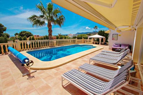 Michelle - sea view villa with private pool in Benissa, Benissa (foto 3)