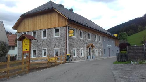 Bejárat, Gasthof Muster-Stuberl in Predlitz
