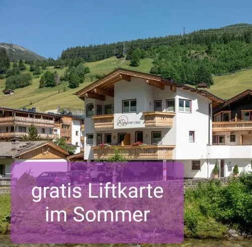 alpenrose hotel-garni in Gerlos, Österreich