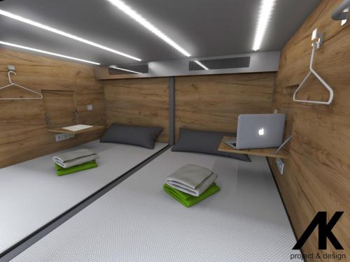 Capsule Hostel Top Wenceslas square – Prague, NY