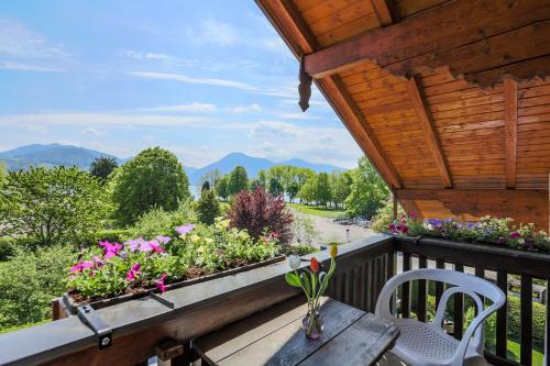 Terraza/balcón, Pension Bergsee in Bad Wiessee
