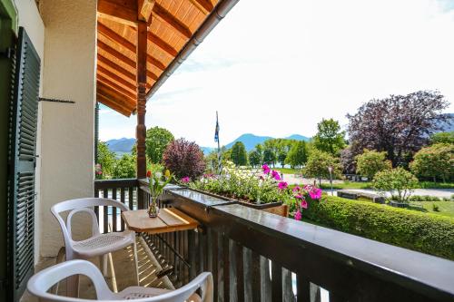 Terraza/balcón, Pension Bergsee in Bad Wiessee
