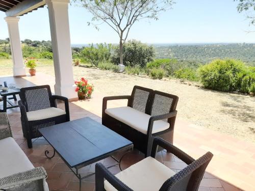 Erkély/terasz, Casa Rural La Aulaga in Castillo De Las Guardas