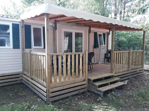 Mobil-Home climatisé 6p Lac de Mimizan-Aureilhan Rivages des Landes 4 étoiles - Camping - Aureilhan