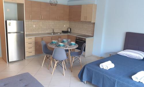 מטבח, Eretria Apartments FM14 in יובואה