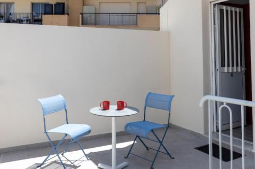 Балкон/тераса, Appartements French Riviera Confidential Centre Ville Juan les Pins proche des plages in Жуан ле Пен