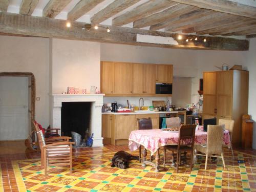 virtuve, Manoir de la Baronnie in Marcei