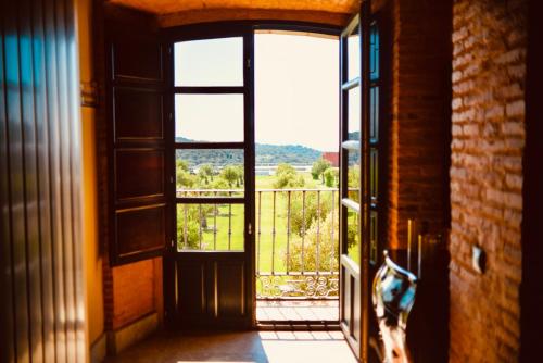 阳台/露台, Castillo de Monte la Reina Posada Real & Bodega in 扎莫拉