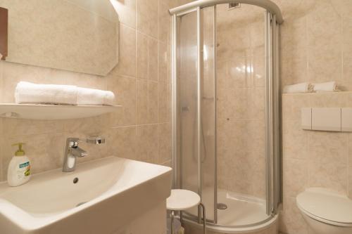 Fürdőszoba, Ferienwohnung Volkmer in Oberstdorf városközpont