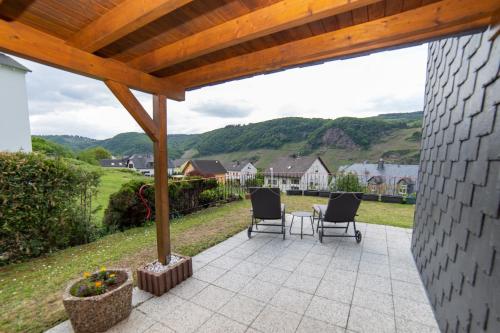 Balkons/terase, Ferienwohnungen Schorn in Burg (Mosel)