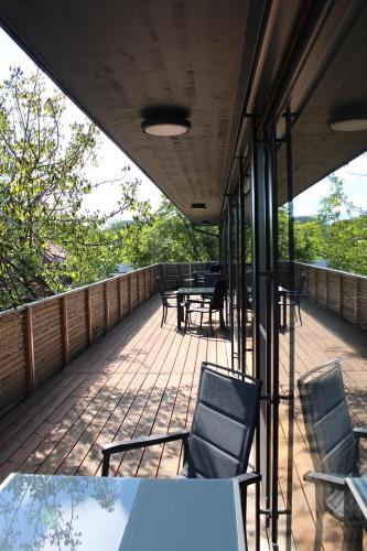 Balcony/terrace, Steigerwald-Apartments in Ebrach