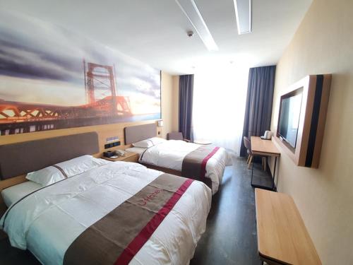Thank Inn Chain Hotel Taiyang Yingze District Xiyang City Market City Hall – Taiyuan, GA