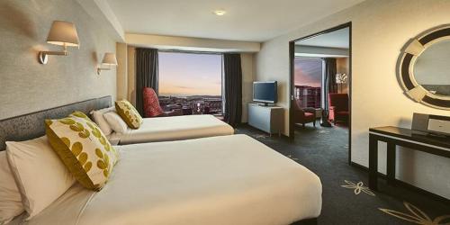 Hotel room view
