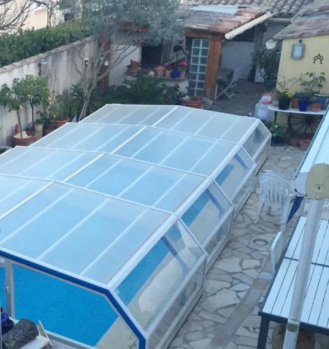 Studio avec piscine partagee jardin clos et wifi a Lunel Viel - Location saisonnière - Lunel-Viel
