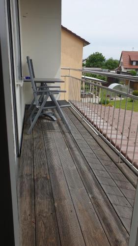 Erkély/terasz, David´s Apartment in Meckenbeuren
