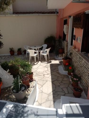 Erkély/terasz, Αrgo Studios in Pythagoreio