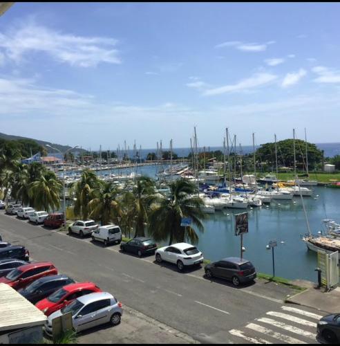 . Appartement d'une chambre avec vue sur la mer et wifi a Gourbeyre a 1 km de la plage