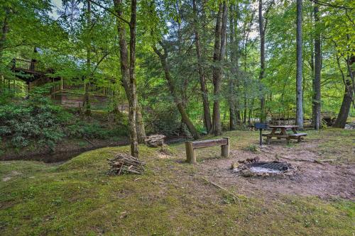Park Setting at Tellico Plains Cabin on 25 Acres! - image 7