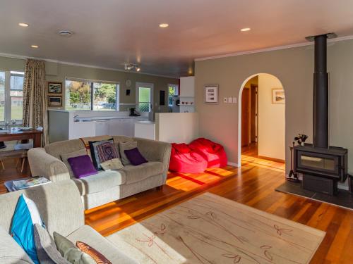 ฝักบัว, Snowcano Cottage - Rangataua Holiday Home in แรติฮิ