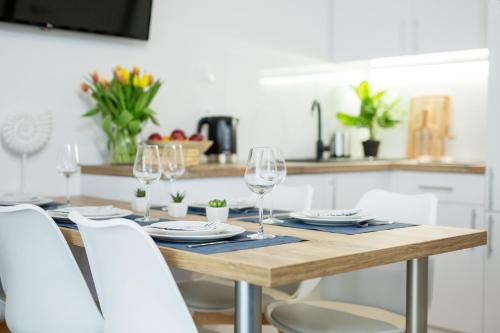 APARTAMENT 9B BLUE MARINE Poddąbie Basen Odkryty Brodziki Plac Zabaw