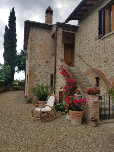 Bejárat, Podere Buriano in Pieve A Maiano