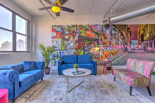 Ultra Chic Loft walk to CityMu/Aquarium/ConvnCntr in Saint Louis, USA