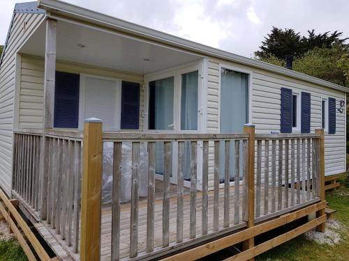 Bungalow de 2 chambres avec jardin a Treflez gîte à louer Keremma