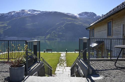 Фасада на хотела, Aga Fjord Apartments Hardanger in Na