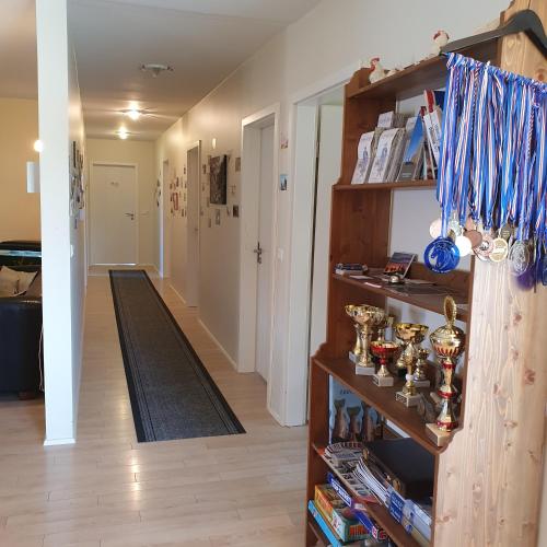 Hvammur 2 Guesthouse Red House in 紹達克盧庫